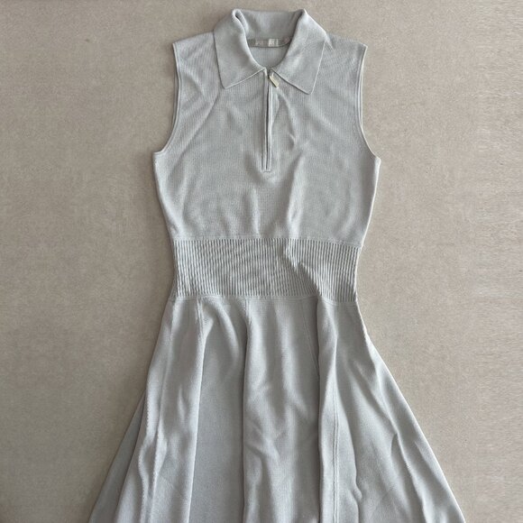 Jason Wu Thuya Knit Polo Dress With Flounce Hem ASO Spencer Hastings - Picture 6 of 12